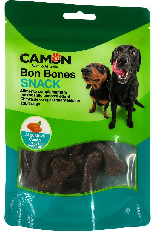 Camon Bon Bones Snack mit Kakaogeschmack 120g
