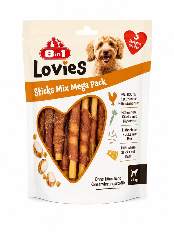 8in1 Lovies Sticks Mix Mega Pack
