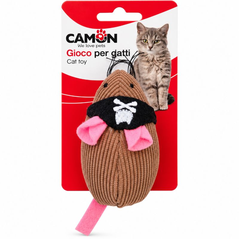 Camon Piratenmaus braun