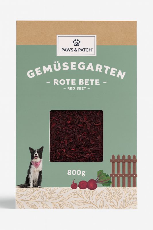 Gemüsegarten Rote Bete trocken Flocken
