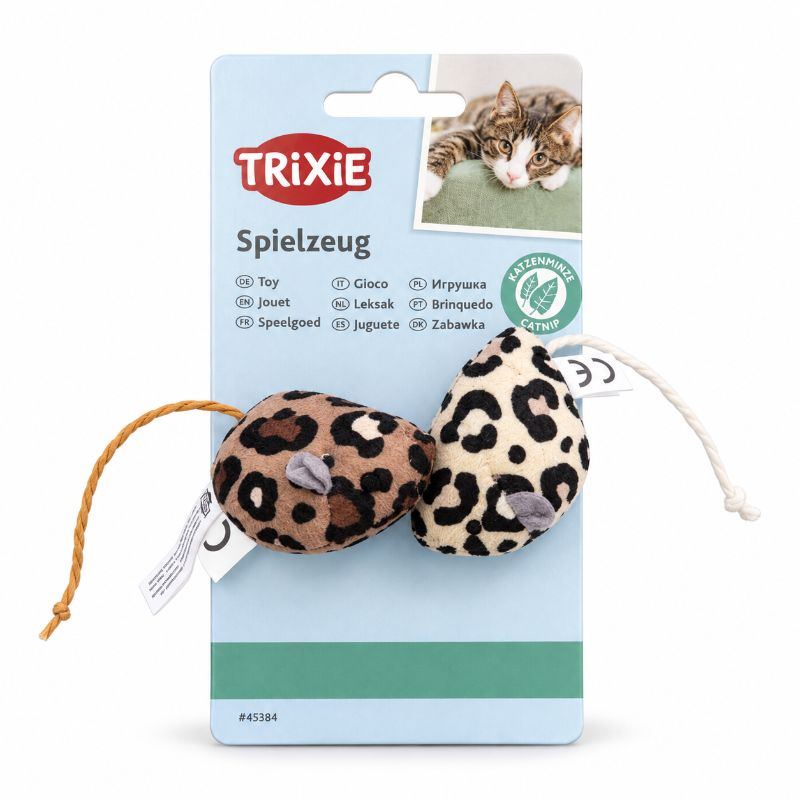 Trixie Leopardenmäuse mit Katzenminze