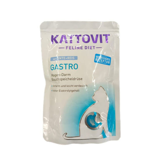 Kattovit Gastro Ente und Reis 85g