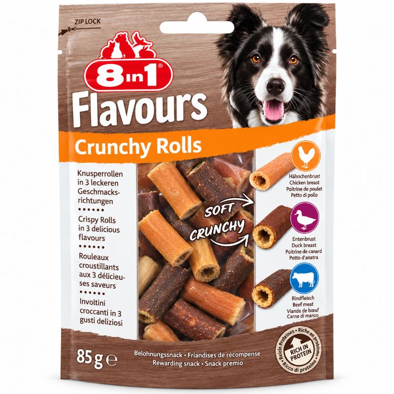8in1 Flavours Crunchy Rolls 