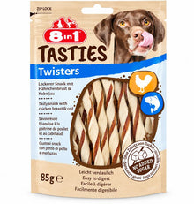 8in1 TASTIES Twisters 85g