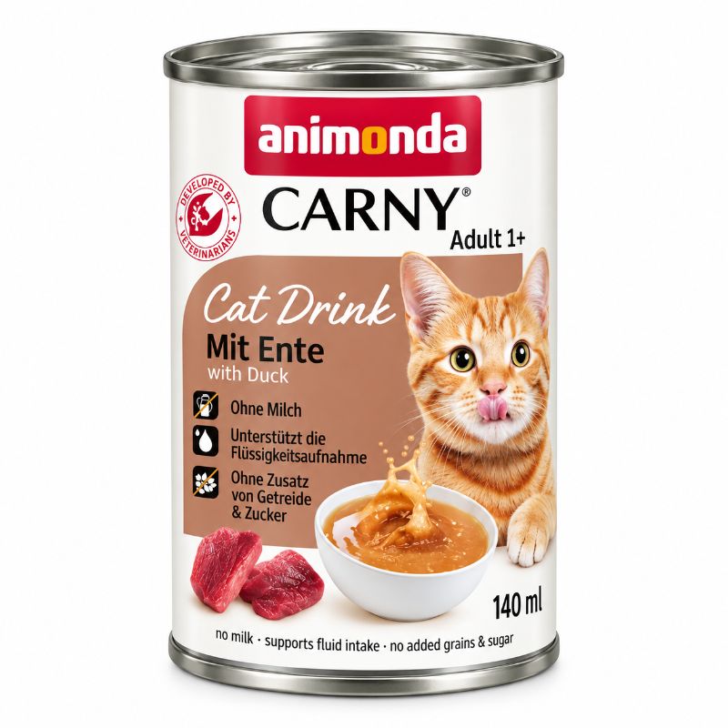 Animonda CARNY Cat Drink mit Ente – 140 ml
