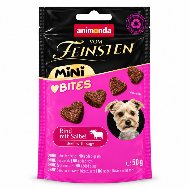 Animonda Vom Feinsten Mini Bites – Rind mit Salbei