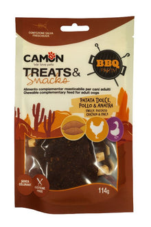 Camon BBQ Snacke Huhn und Ente für Hunde