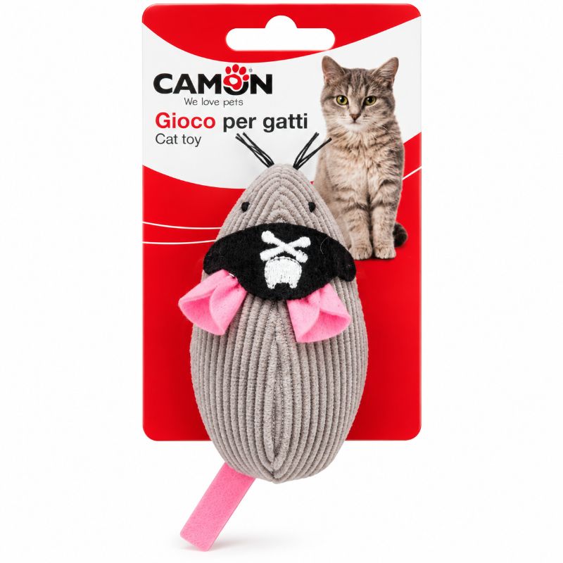 Camon Piratenmaus grau
