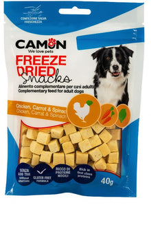 Camon gefriergetrocknete Hühnerwürfel Snacks für Hunde