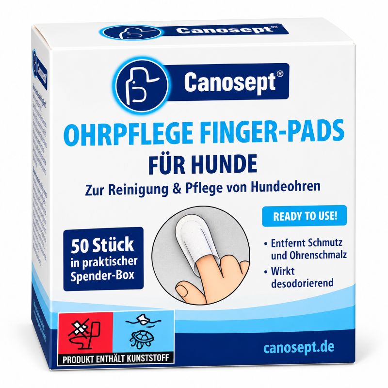 Canosept Ohrpflege Finger-Pads für Hunde