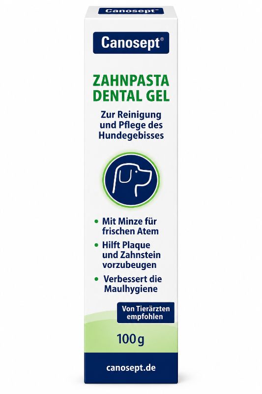 Canosept Zahnpasta Dental Gel für Hunde