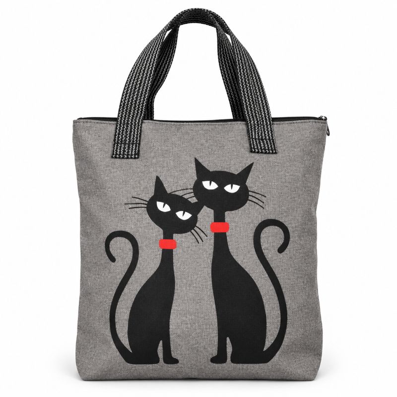 Canvas Bag BLACK CATS – Holiday