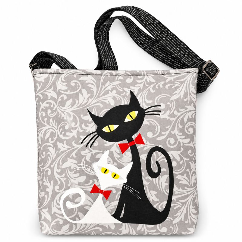 Canvas Bag FUNKY Black & White