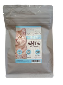 Cattobelle Ente Katze Trockenfutter