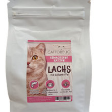 Cattobello Adult Lachs mit Süsskartoffeln Trockenfutter Katze
