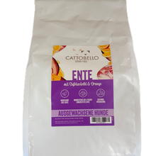 Cattobello Ente mit Süsskartoffeln Trockenfutter für Hunde