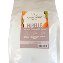 Cattobello Forelle mit Süsskartoffeln Hundefutter trocken