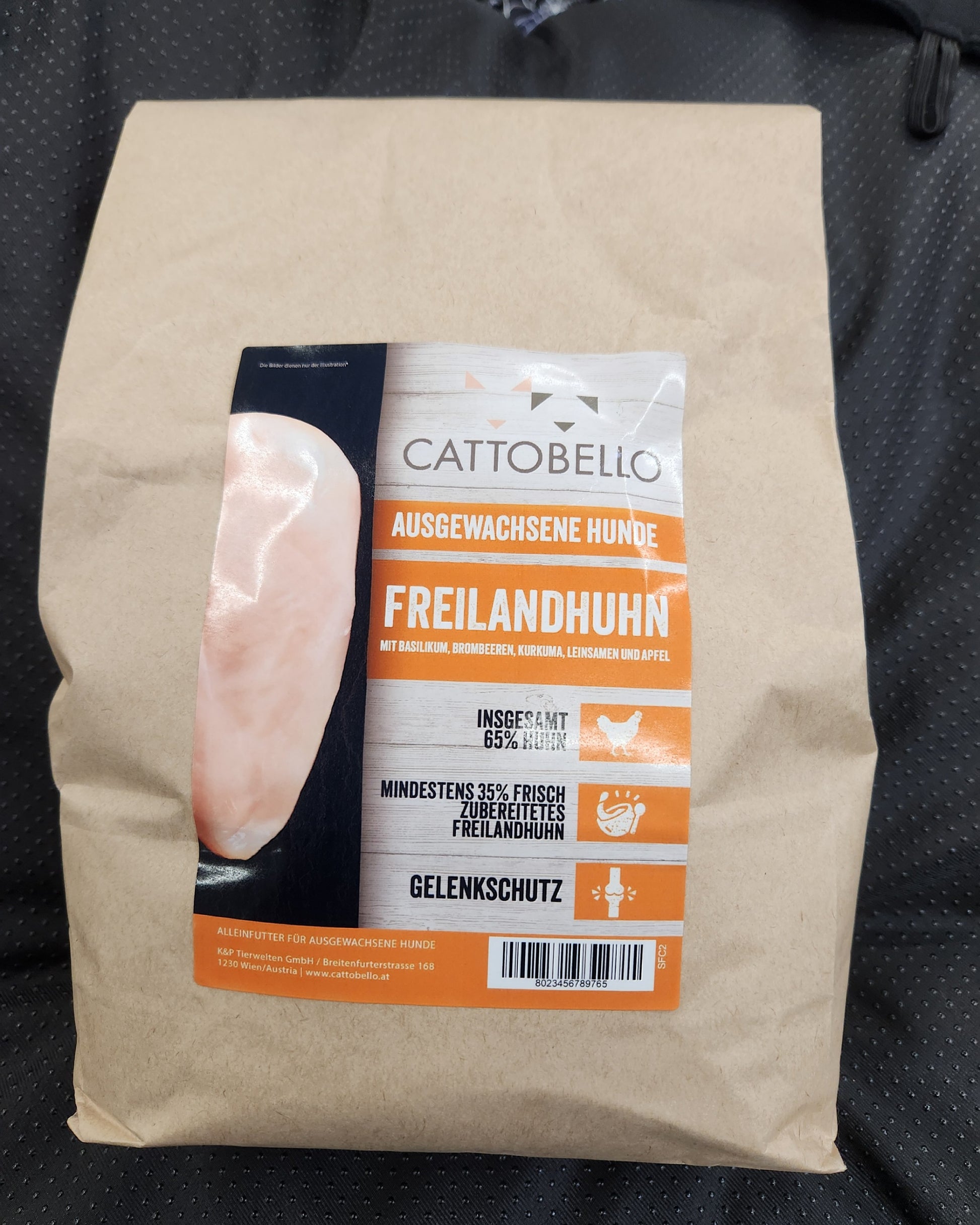 Cattobello Freilandhuhn Trockenfutter Hund