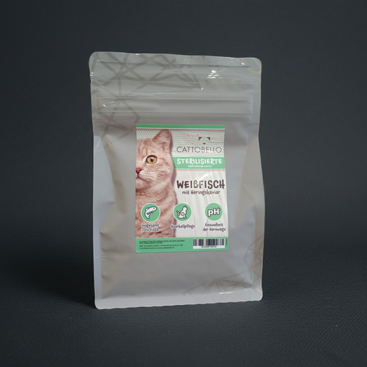Cattobello Katze Adult Weissfisch Trockenfutter