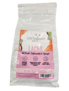 Cattobello Lachs mit Süsskartoffeln Hundefutter trocken