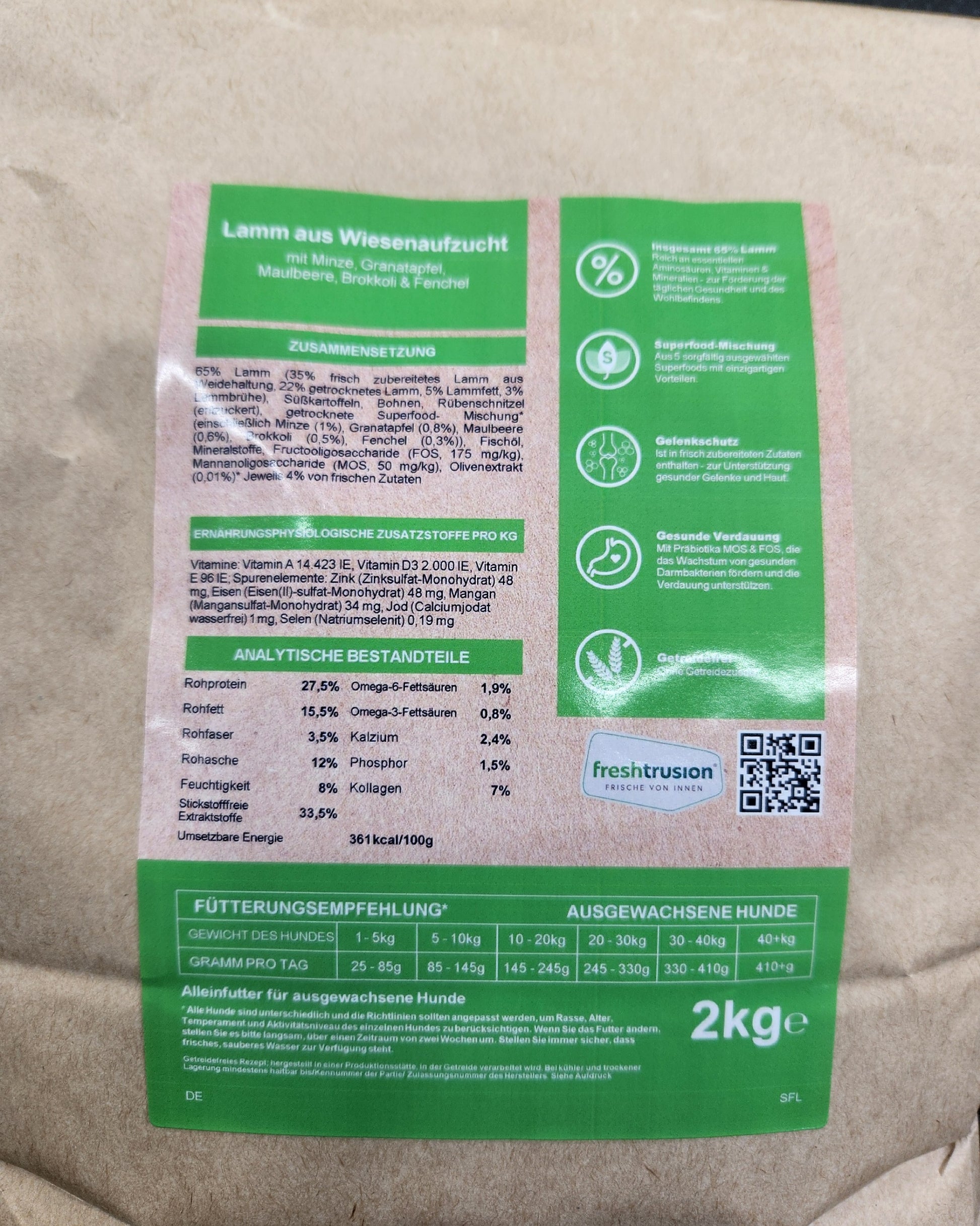 Cattobello Lamm Rückseite