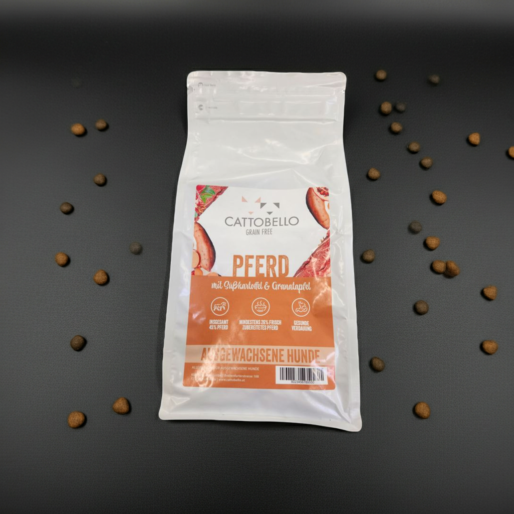 Cattobello Pferd Hund Trockenfutter