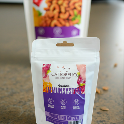 Cattobello Snacks Immunsystem für Hunde und Katzen