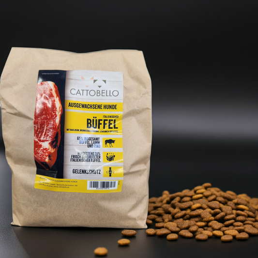 Cattobello Superfoods Büffel Trockenfutter Hund