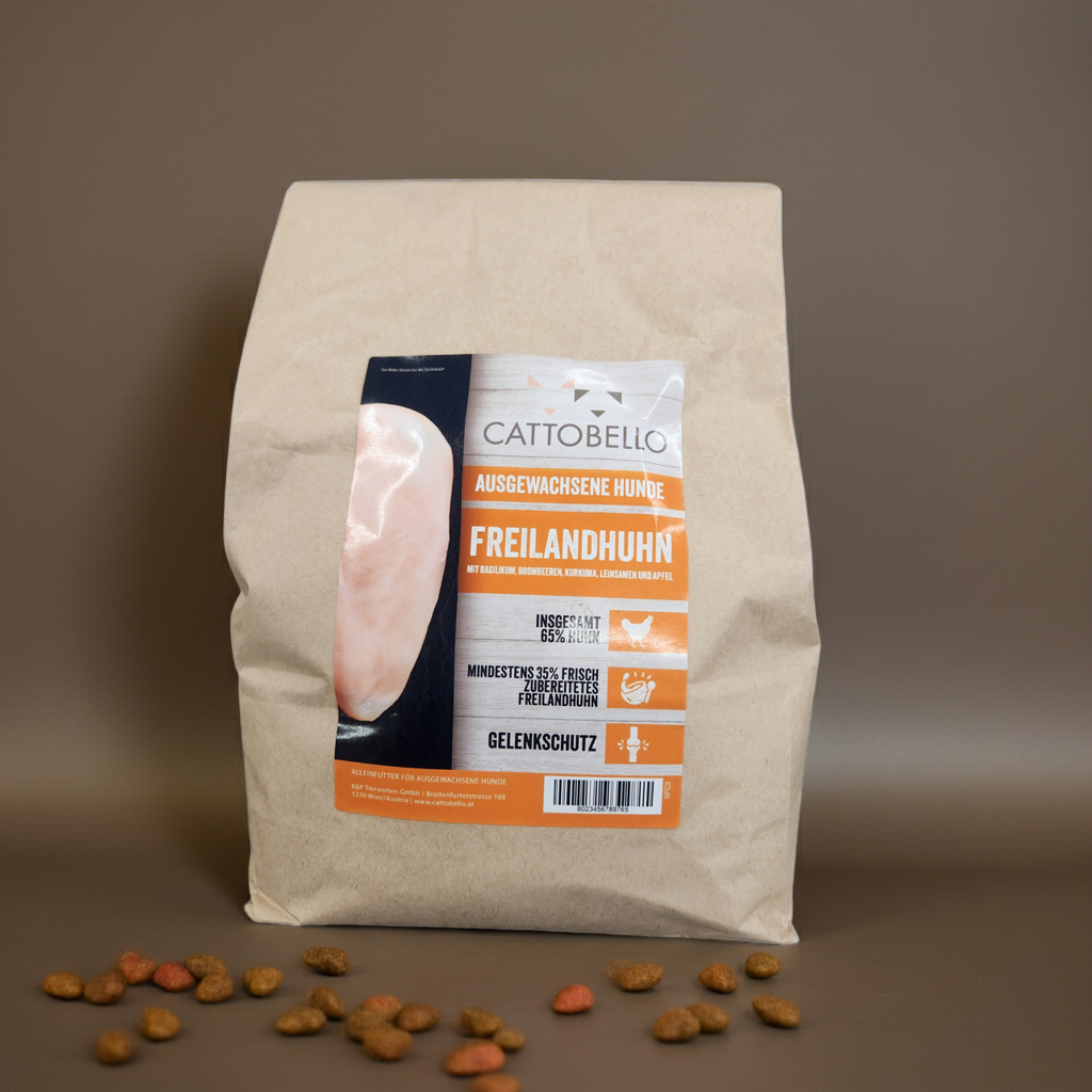 Cattobello Superfoods Huhn Trockenfutter Hund