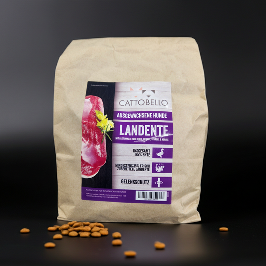 Cattobello Superfoods Landente für Hunde Trockenfutter