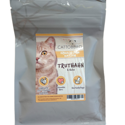 Cattobello Truthahn Adult Katze trocken