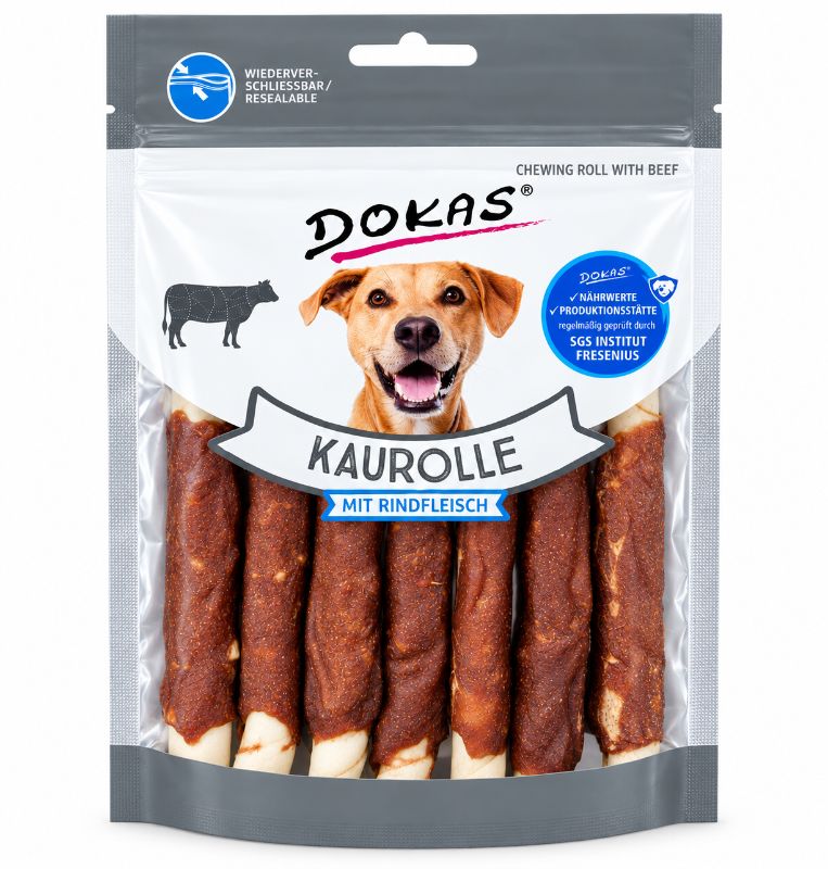 DOKAS Kauröllchen mit Rind
