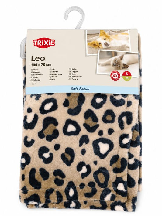 Decke Leo Print 