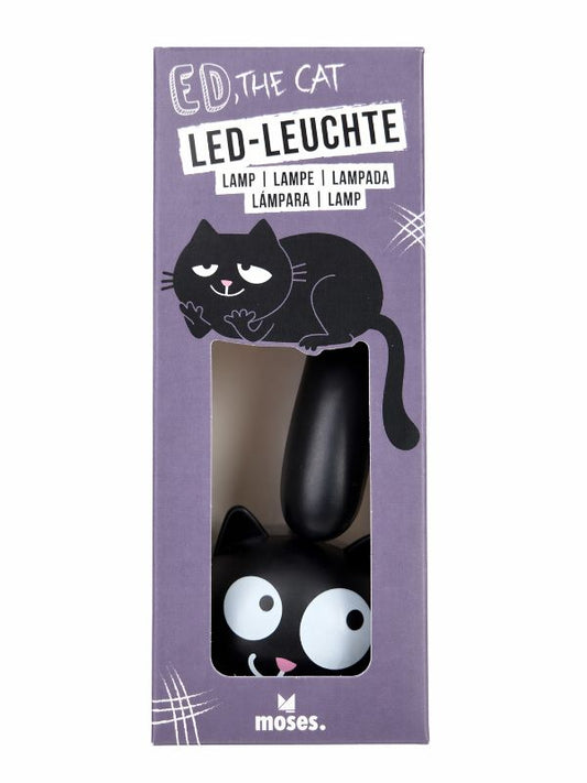 ED, THE CAT – LED-Leuchte von vorne 