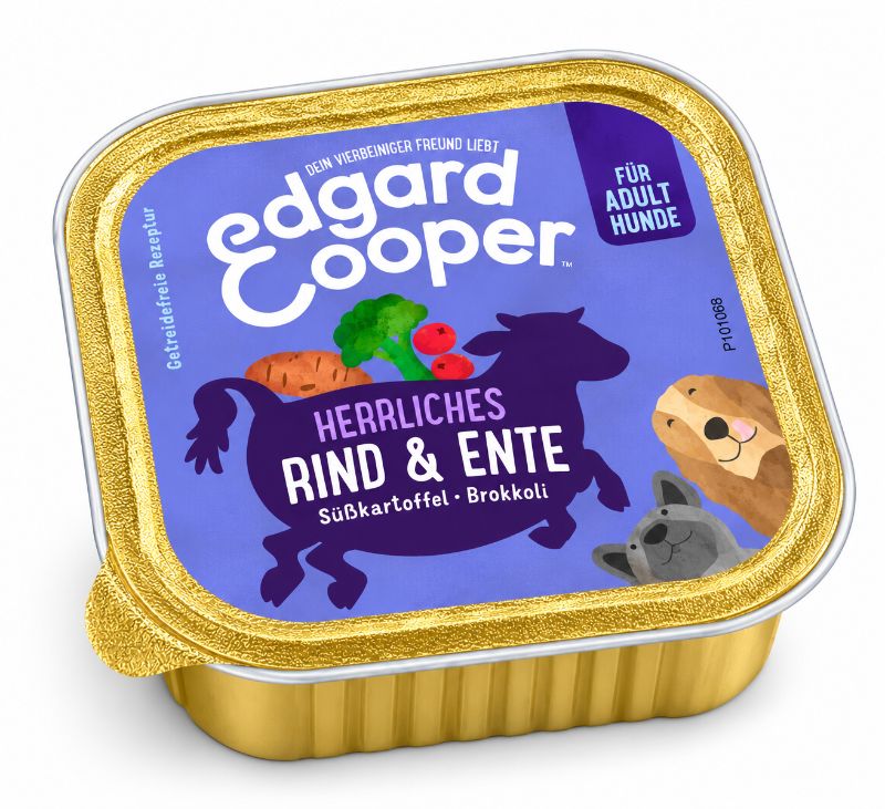 Edgard & Cooper Nassfutter Rind & Ente