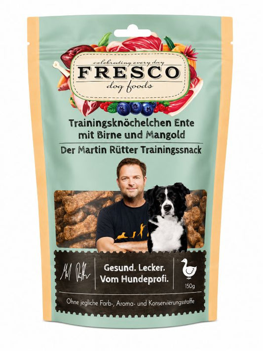 FRESCO Trainingsknöchelchen Ente mit Birne & Mangold
