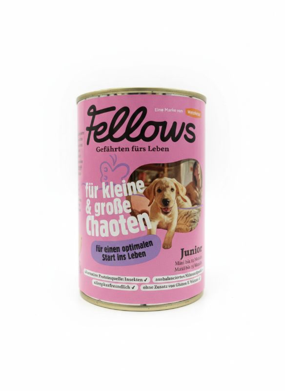 Fellows für kleine und große Chaoten 400g Hundefutter nass 