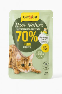 Gimcat Near Nature Huhn soft Pate Katzenfutter nass