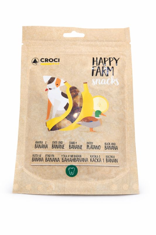 Happy Farm Ente mit Banane Hundesnack