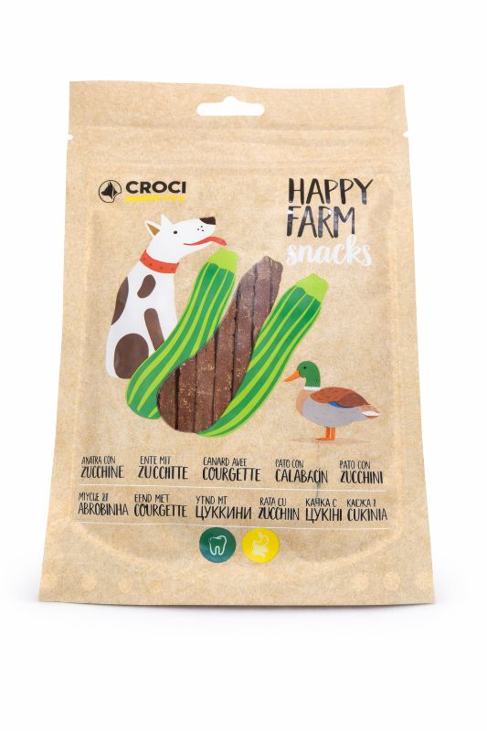 Happy Farm Ente mit Zucchini Hundesnack