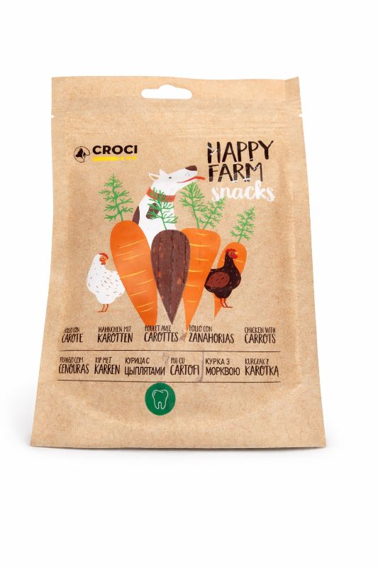 Happy Farm Huhn mit Karotte Hundesnack