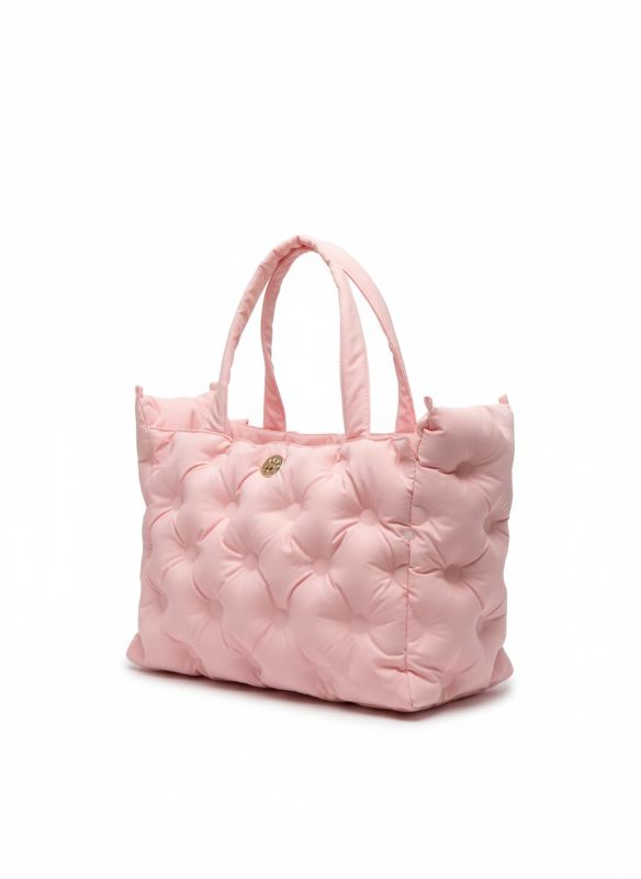 Hundetasche rosa gesteppt für kleine Hunde 