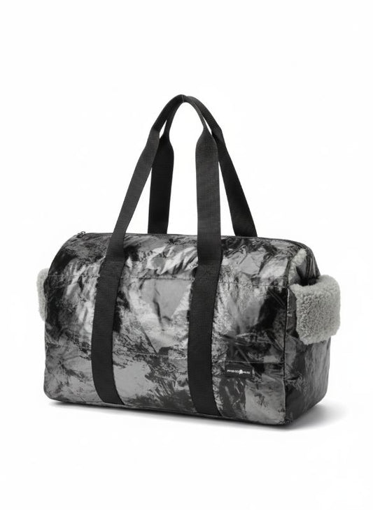 Hundetasche schwarz meliert 