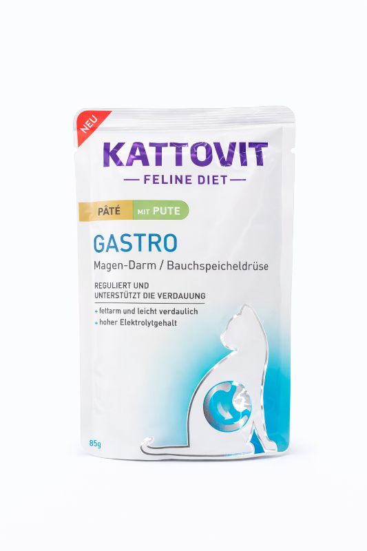 Kattovit Gastro Paté mit Pute 85g Katzenfutter nass 