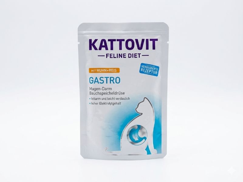 Kattovit Gastro mit Huhn 85g Katzenfutter nass 