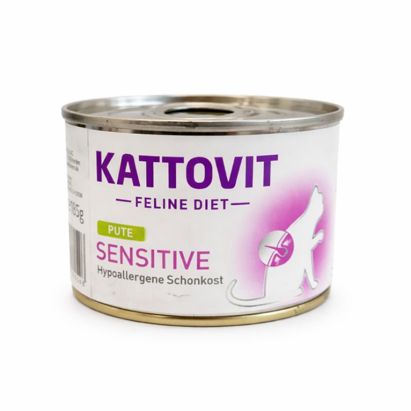 Kattovit Sensitive Pute 85g Dose Katzenfutter nass 