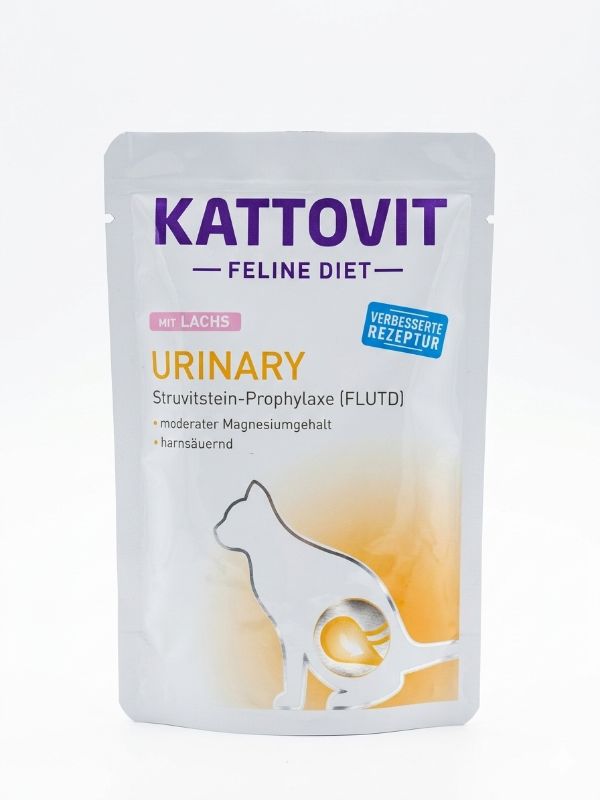 Kattovit Urinary mit Lachs 85g Katzenfutter nass 