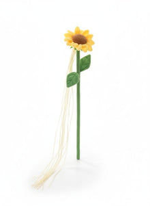 Katzenangel Flower gelbe Sonnenblume mit gelben Bändern