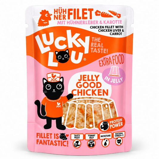 Lucky Lou Jelly – Huhn 70g