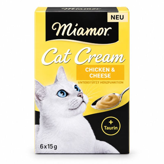 Miamor Cat Cream Chicken & Cheese – mit Taurin